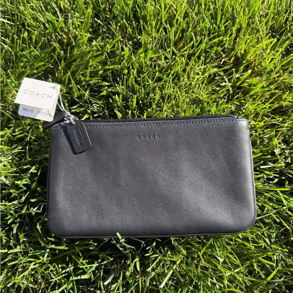 NWT Vintage Coach Slim Cosmetic Case